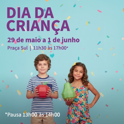 Vem celebrar o Dia da Criança com atividades especiais!